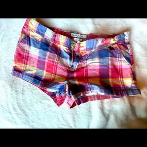 Abercrombie and Fitch multicolored shorts size 4